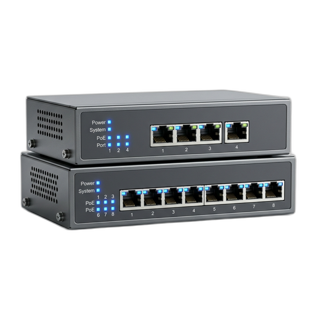 AI PoE UPS Switch Series